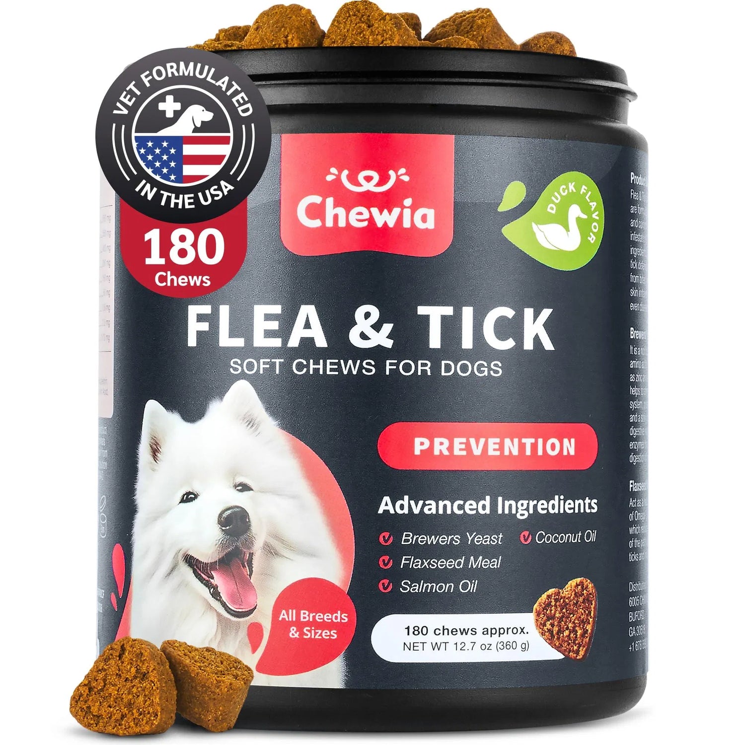 Natural Flea &amp; Tick Dog Chews