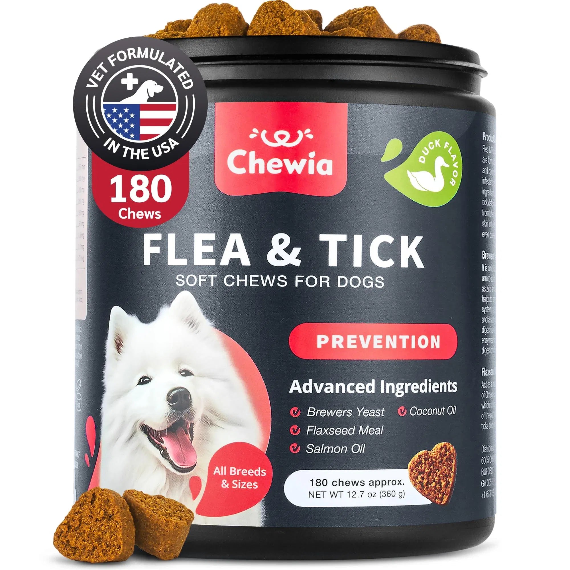 Natural Flea &amp; Tick Dog Chews
