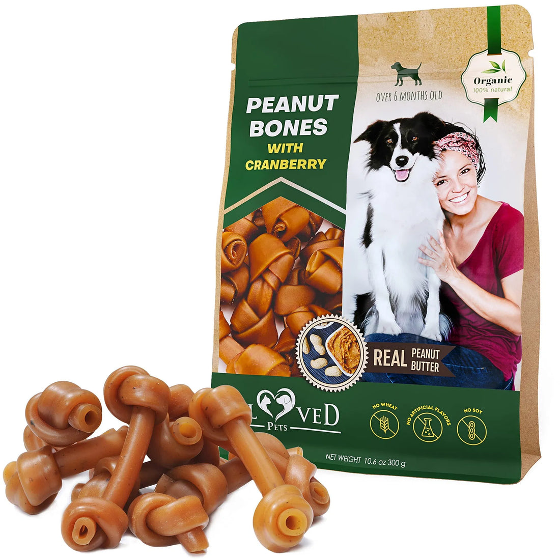Dog Peanut Butter Bones