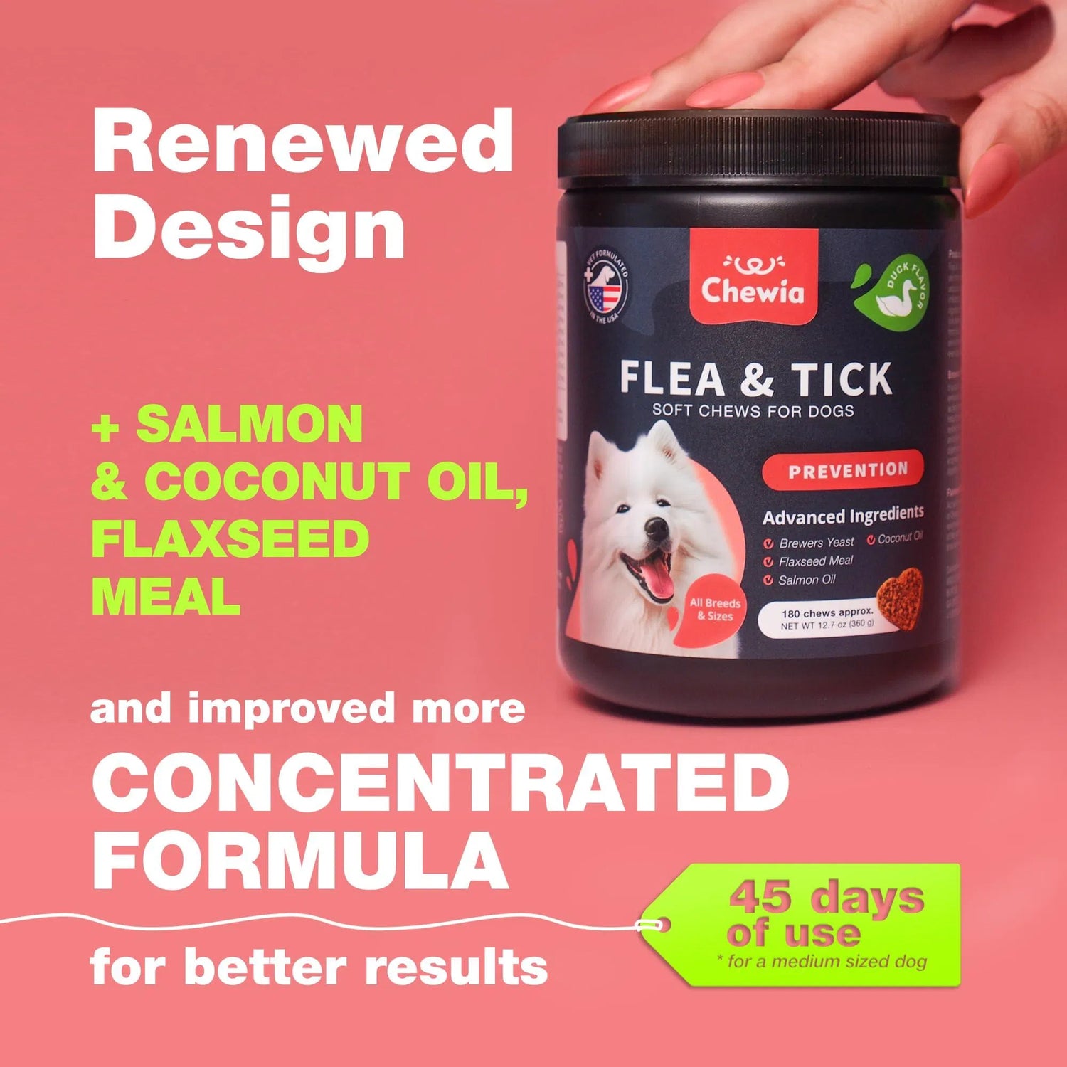 Natural Flea &amp; Tick Dog Chews