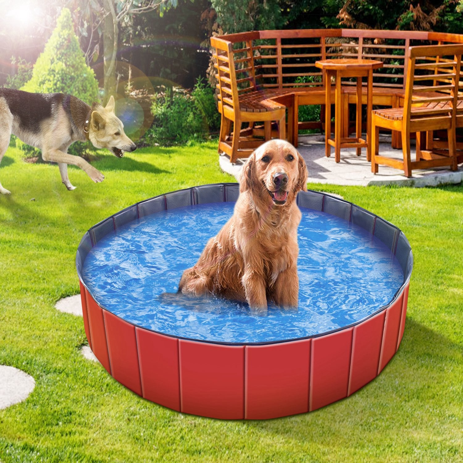 Foldable Dog Swimming Pool