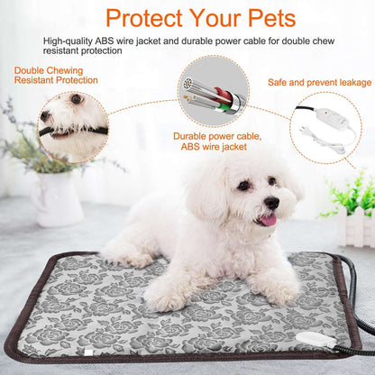 Electric Pet Heating Pad for Dogs