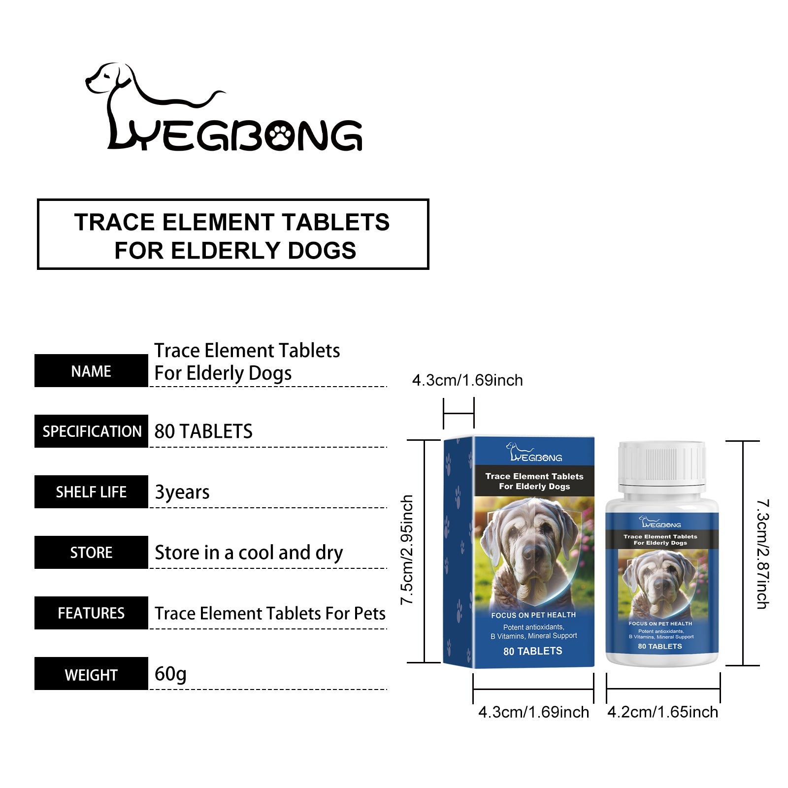 Senior Dog Multimineral Supplement