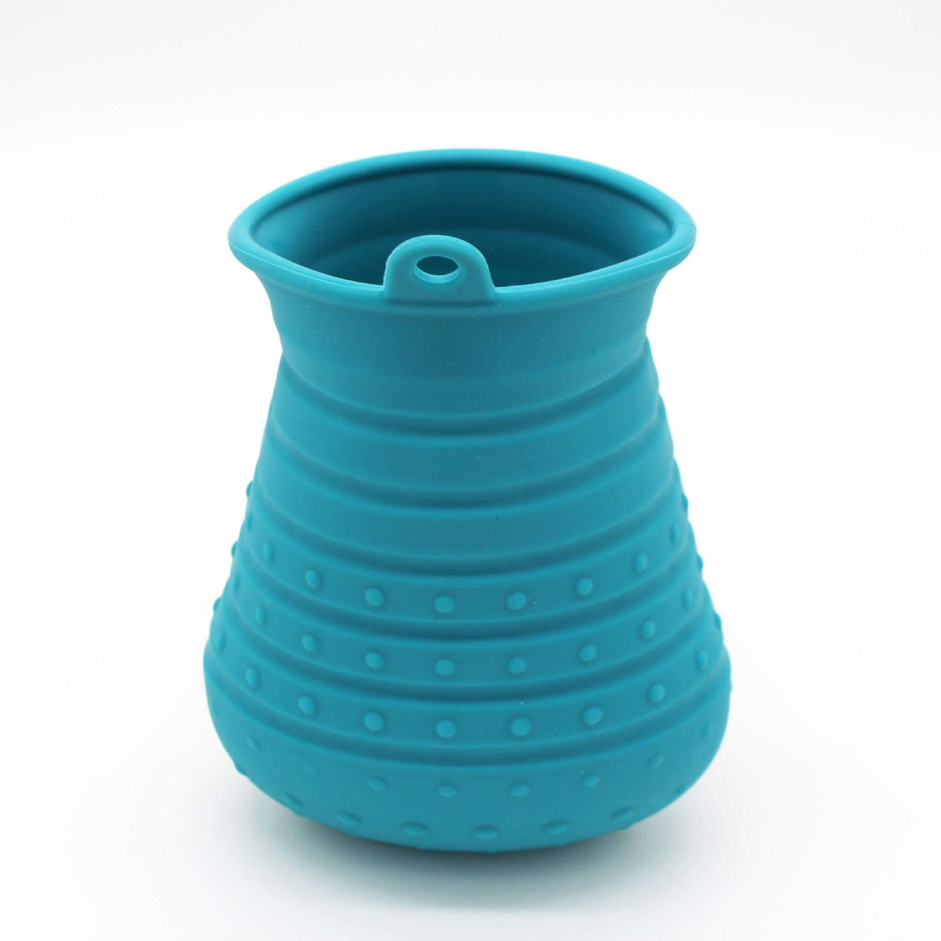 silicone dog paw cleaner cup en silicone de couleur bleu pour nettoyer les pattes de chien