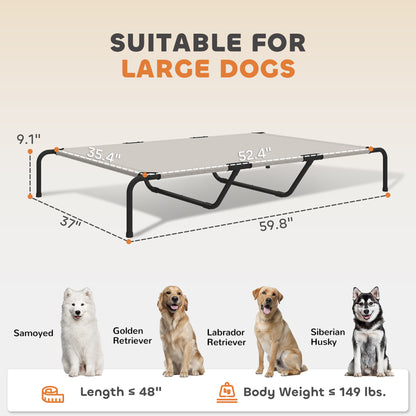 Elevated Dog Bed for Large Breeds