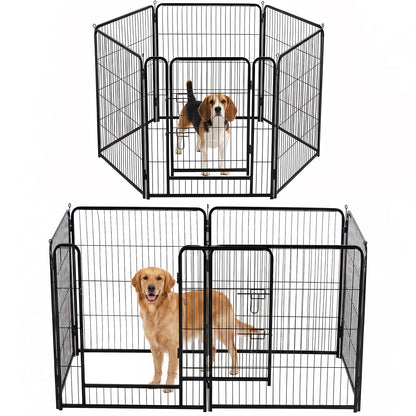Foldable Metal Dog Fence
