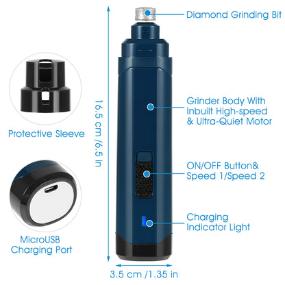 Rechargeable Dog Nail Grinder