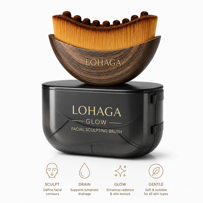 LOHAGA Glow - Facial Sculpting Brush