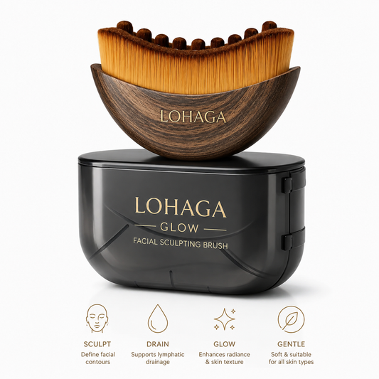 LOHAGA Glow - Facial Sculpting Brush