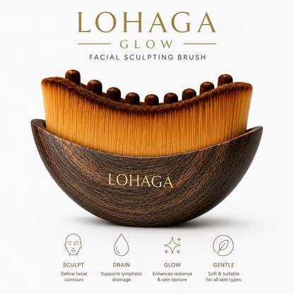 LOHAGA Glow - Facial Sculpting Brush