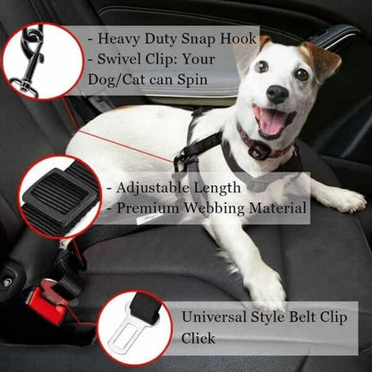 Dog Cat Car Seatbelt for Safe Travel