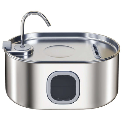 Stainless Steel Cat Fountain 7L