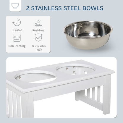 Small Puppy Dog Feeding Station