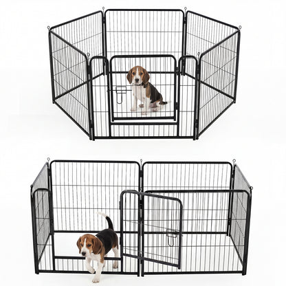 Foldable Metal Dog Fence