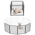 Foldable Metal Dog Fence