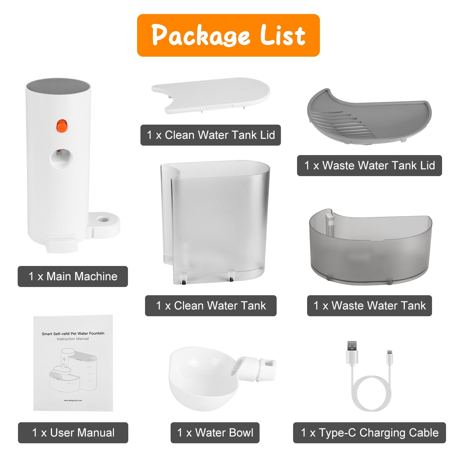 Smart Pet Water Fountain