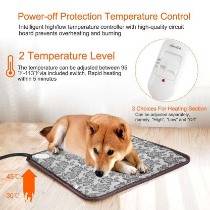 Electric Pet Heating Pad for Dogs